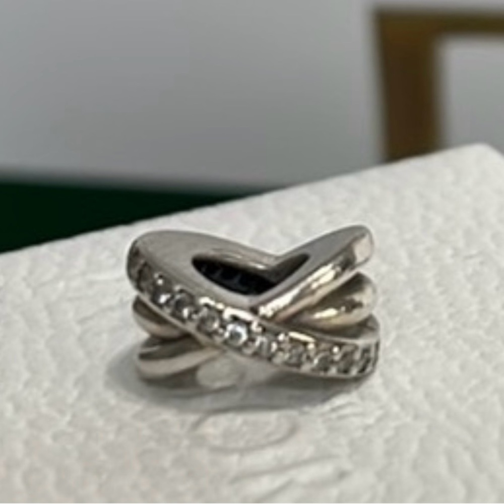 Pandora Silver Infinity CZ Spacer Charm